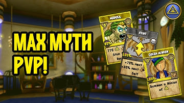 Wizard101: MAX LEVEL MYTH PvP (130): This Combo is CRAZY!