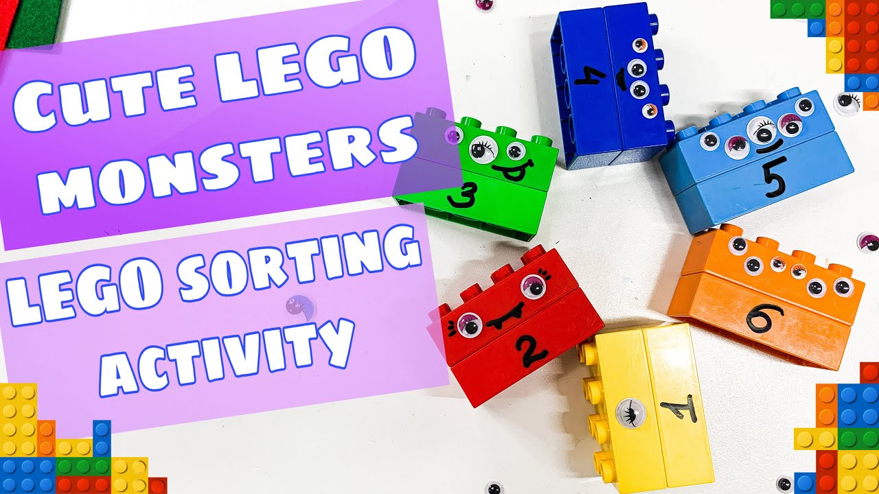 Colors and numbers recognition. Lego sorting - YouTube