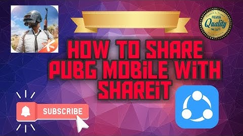 🔴How to share //Pubg Mobile//Including Maps with Shareit 2020