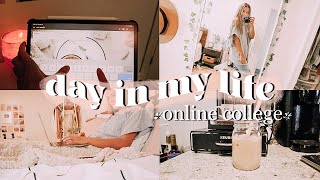 ONLINE COLLEGE DAY IN MY LIFE! || organizing assignments, zoom calls, + MORE