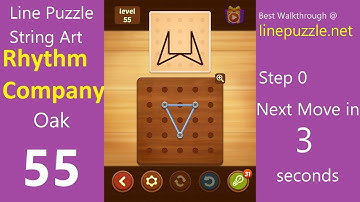 Line Puzzle String Art Walkthrough Solution Oak 55