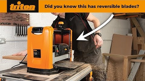 How To Change The Blades On Your TPT125 Thicknesser / Planer