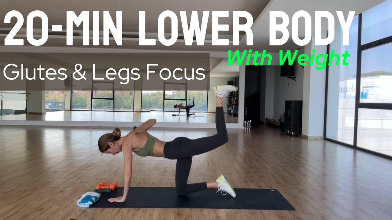 20 - min Lower Body Workout- Glutes and Legs Focus