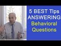 Behavioral Interview Strategies Quiz