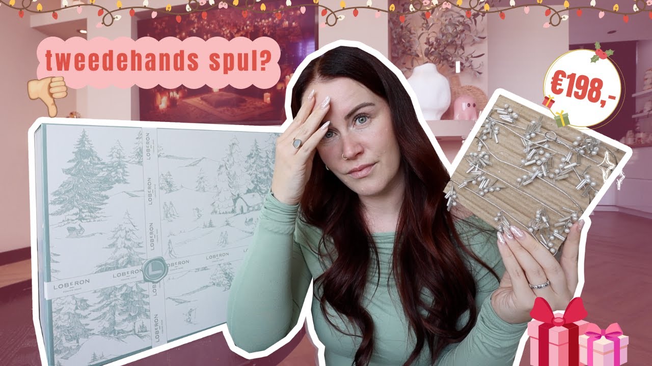 Meuk.. ehh.. LOBERON ADVENTSKALENDER 2025 UNBOXING 🎄 | REBECCA DENISE