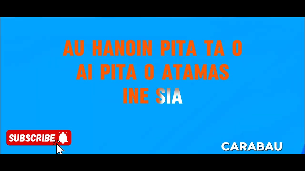 karoke🎤🎵tebe kemak.inag amag mudu lulu
