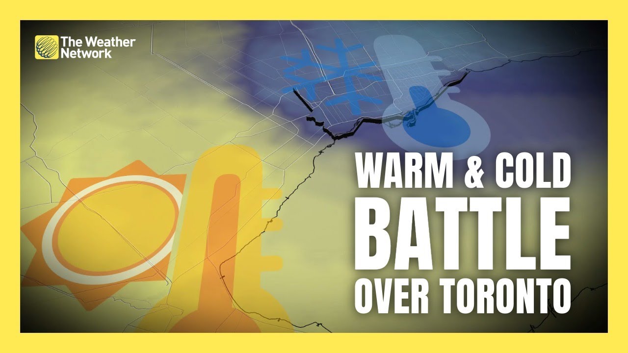 Temperature Divide in the GTA Saturday a Precursor to Snow | #forecast ...