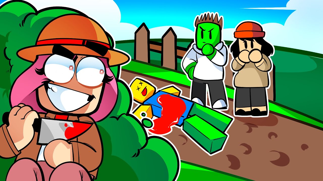 Não seja pego no Roblox pela GUIMA MURDER! - Murder Mistery 2