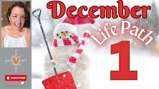 Life Path 1 - DECEMBER 2024 - *Numerology* Forecast #Numerology  #LifePath #horoscope #december