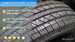 HANKOOK DYNAPRO HP RA23 TIRE REVIEW