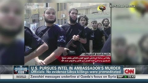 Suspects in Benghazi consulate attack