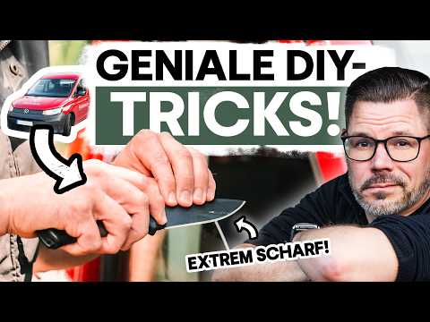 Messer schärfen OHNE SCHLEIFSTEIN❓???? Autoscheibe, Rost???? VERRÜCKTE DIY-METHODEN im TEST! | Böker