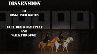 Dissension By Disguised Games | Full Demo Gameplay And Walkthrough | No Commentary