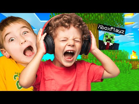 Trolling The TWO STRANGEST Kids on Minecraft