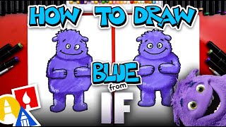 How To Draw Blue From The Movie If