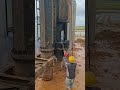 Guide rod diesel hammer