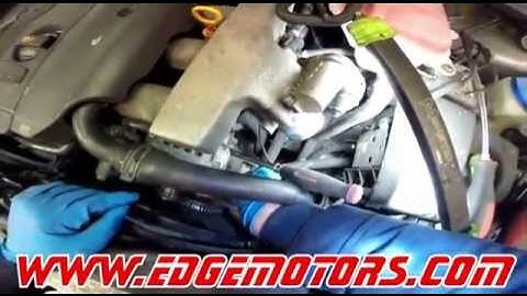 VW Passat Audi A4 Clutch Fan Bearing Repacement DIY by Edge Motors