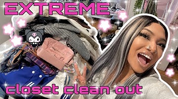 EXTREME CLOSET CLEANOUT/DECLUTTER!!! 💕