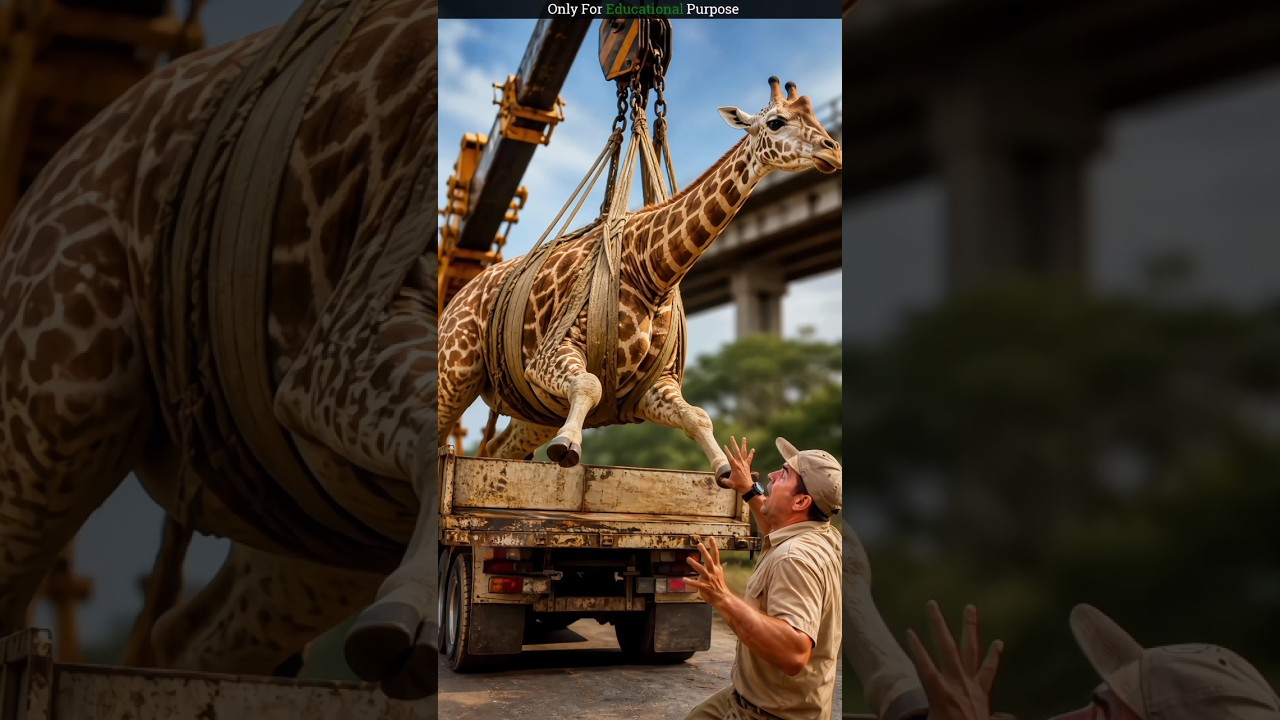 Giraffe কে নিয়ে যাওয়া কঠিন কেন 😱