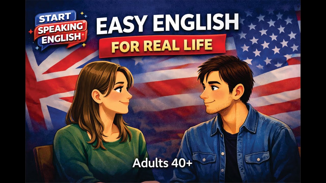 It’s Not Too Late to Learn English | Real Life English for Adults (A2–B1)