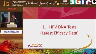 HPV Screening DNA or mRNA or Self Testing by Prof  Murat Gultekin 1 1
