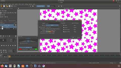 Krita Using Blending Mode With Fill Pattern Function