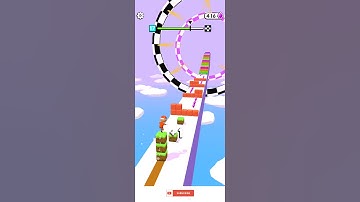 Cube Surfer 3D Gameplay 111 #shorts