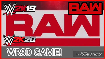 New intro Raw 2019-2020 WWE and WR3D new mod 2K19 WR3D