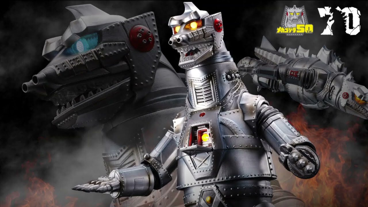 Mechagodzilla 1974 GODZILLA DX Soul of Chogokin - YouTube