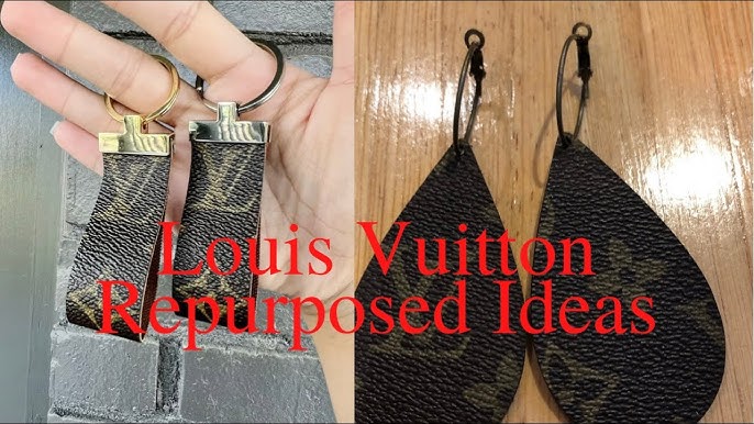 Making a DIY Louis Vuitton Keychain 