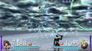 Dissidia: Final Fantasy, Squall (me) vs Cloud (CPU)