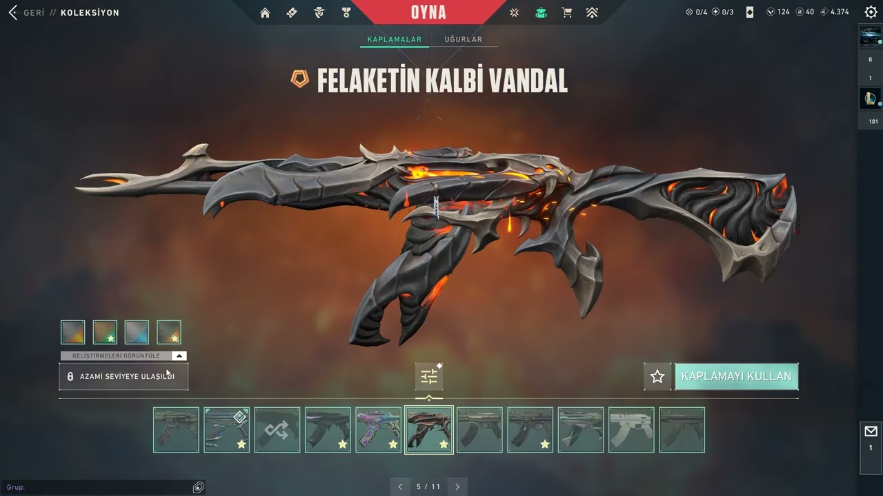 7 BIÇAK//9 VANDAL//5 PHANTOM//MAİNLİK ACC!!! videosu