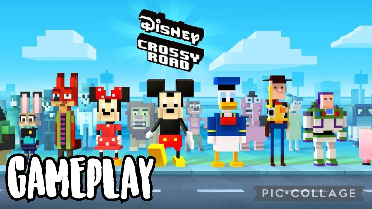 Disney Crossy Road gameplay *mod* YouTube