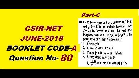 Properties of entire function|complex analysis applications|CSIR NET Maths June 2018
