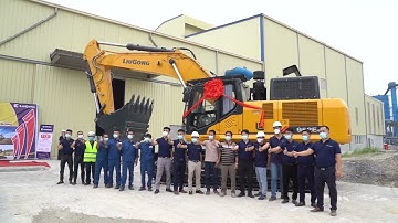 LiuGong 952EHD Excavator Successfully Delivered in Vietnam