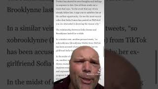 UPDATE ON THE SOPHIA GOMEZ AND BROOKLYNNE BREAK UP!!!