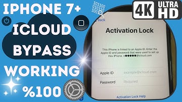 IPHONE 7 PLUS ICLOUD UNLOCK | IPHONE 7 PLUS BYPASS FREE