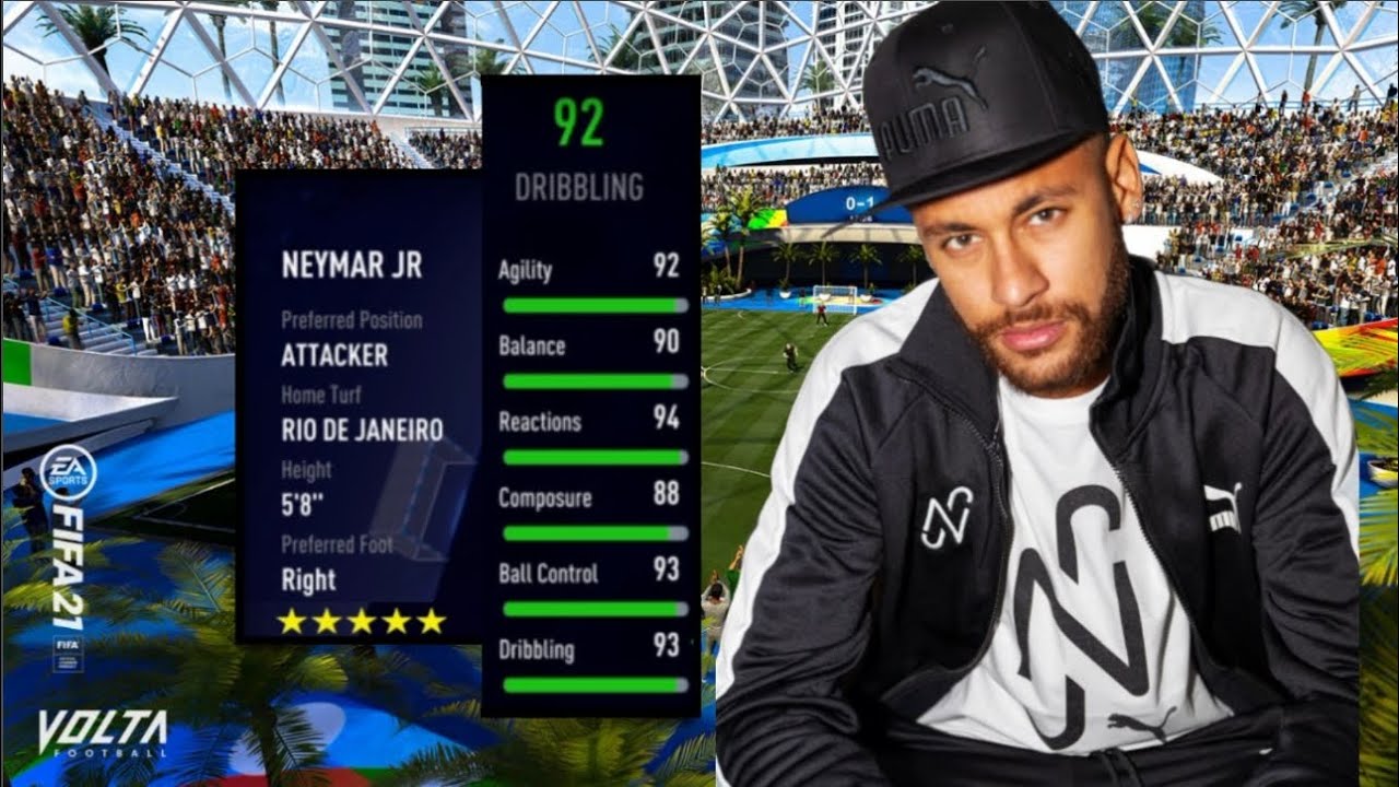 FIFA 21 Volta Football - Neymar Jr Player Build