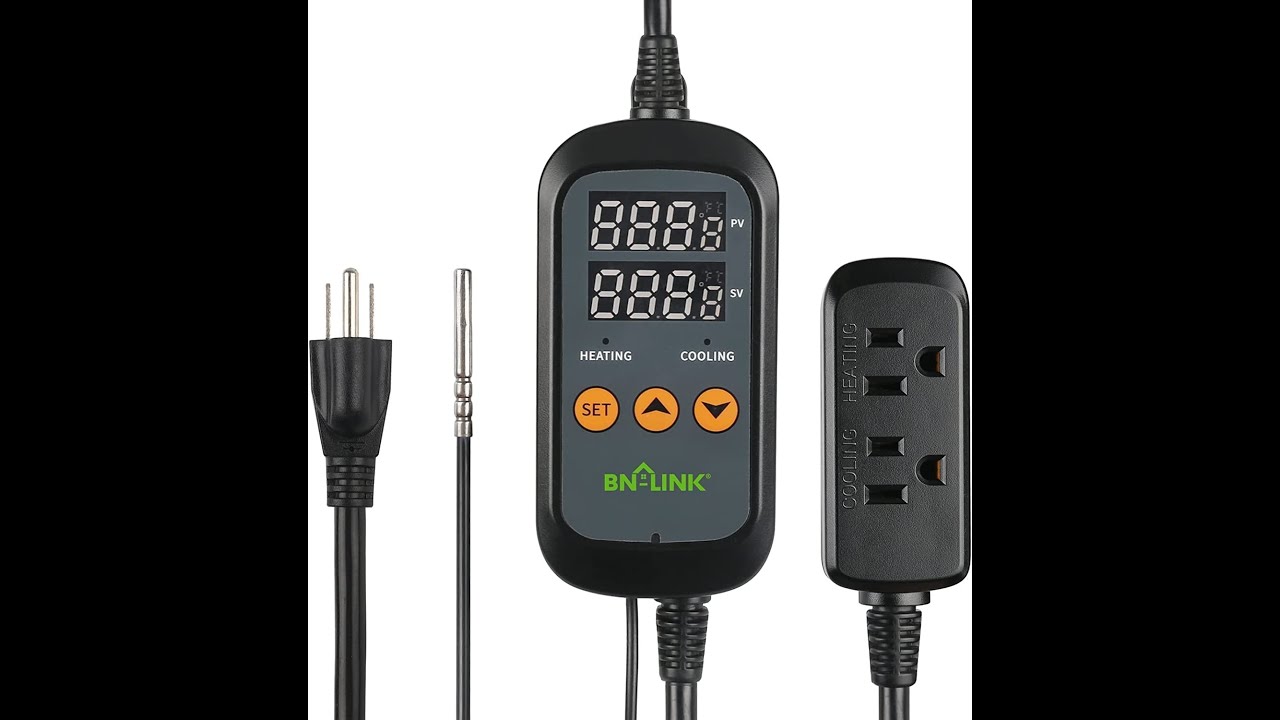 BN-Link Digital Temperature Controller - YouTube