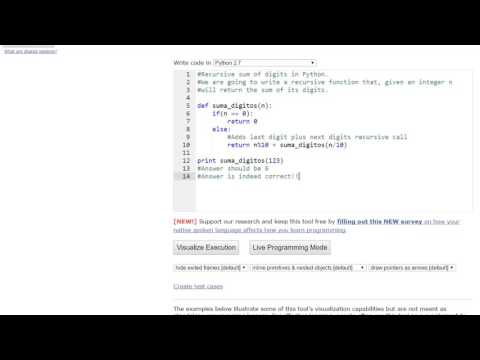 Sum all digits of a number recursively. Introduction to programming in Python