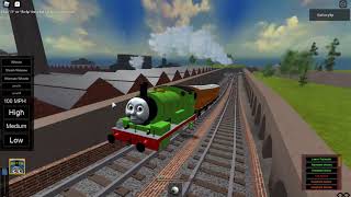 Percy Takes Thomas Coaches To Knapford Station Take On Sodor Roblox