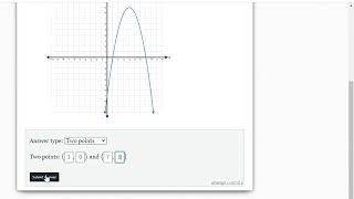 Unit 4 TC: Parabola Features Examples