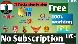 How to Watch IPL 2020 Live• || 100% working || without any subscription || Any Mobile network screenshot 1