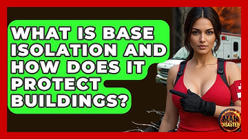 What Is Base Isolation And How Does It Protect Buildings? - Man vs. Disaster