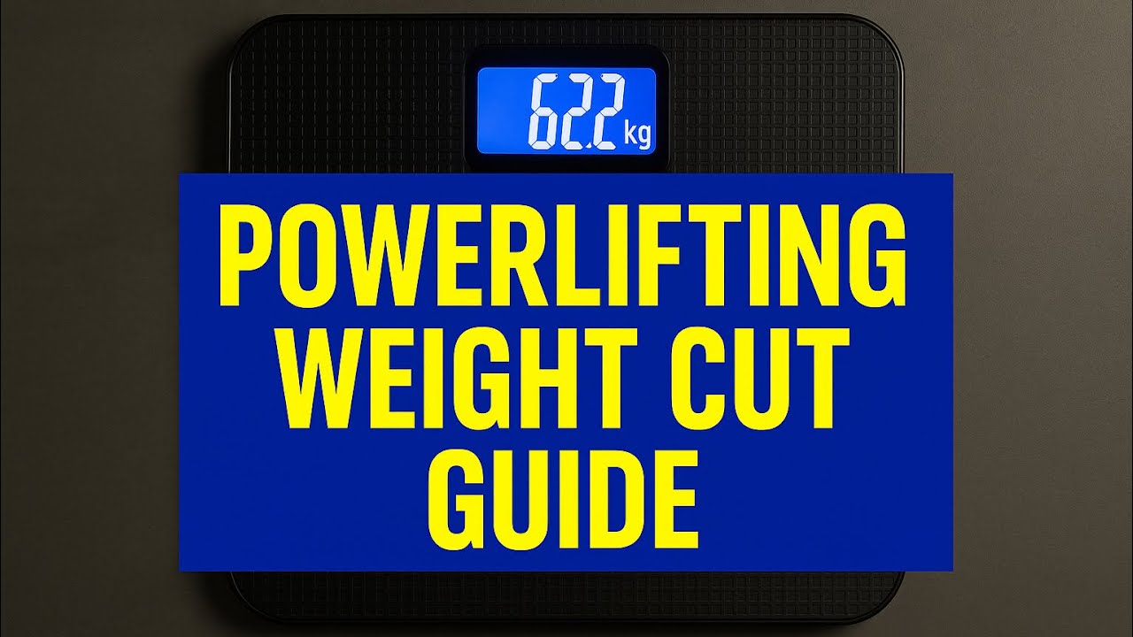 Guide To Cutting Weight For Powerlifting Competitions