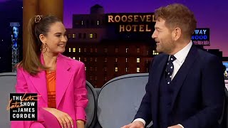 Kenneth Branagh & Lily James's Friendship Began w/ a Dropped Call