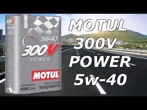 ✅Synthetic Motor Oil [MOTUL 300V] Power 5w40 💪- Review