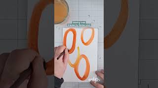 Easy Watercolour Techniques - Stripes & Ovals