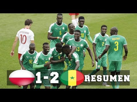Poland Vs Senegal 1-2 - Resumen y Goles | 19/06/2018 HD