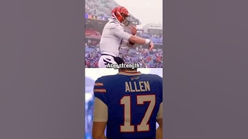 Joe Burrow vs Josh Allen #nfl #nflsports #nflfootball #Bengals #bills #trending #shorts #edit #sport